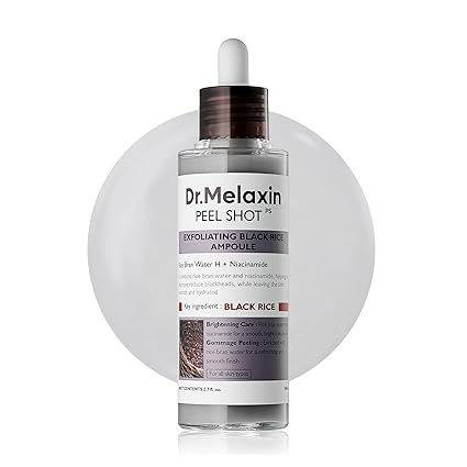 Dr.Melaxin Peel Shot Black Rice Exfoliating Ampoule