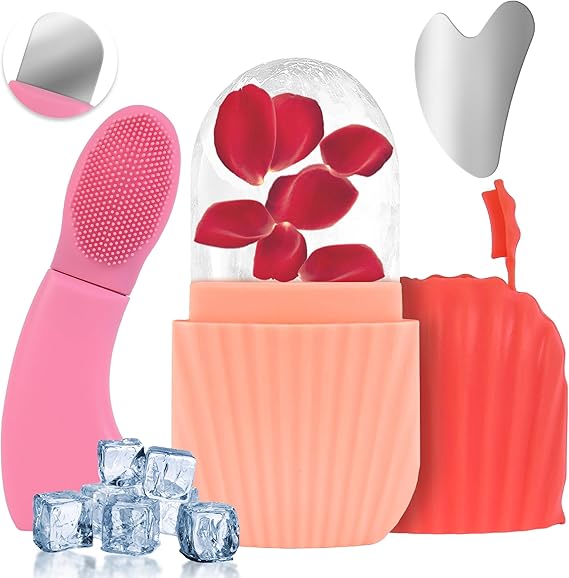 Ice Roller for Face and Eyes, 3-in-1 Set ice Roller