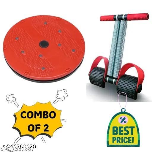 High Quality Tummy Trimmer Double Spring & Tummy Twister (Pack of 2)